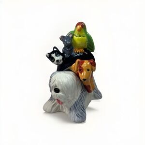 Clay Art Pet Shop Salt And Pepper Shakers